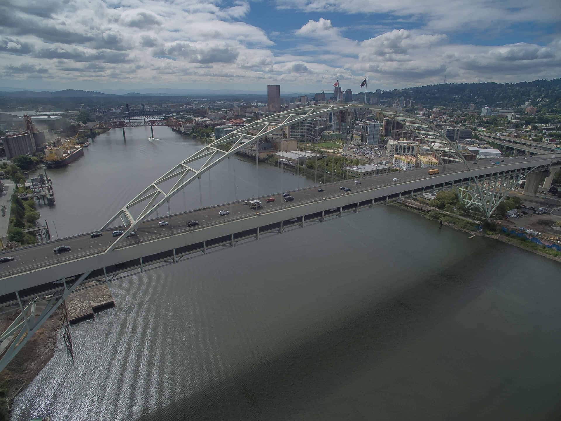 Freemont Bridge in Portland Oregon
